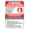 Signmission Public Safety, 7" Height, 10" Width, Rigid Plastic, OS-NS-P-710-25547 OS-NS-P-710-25547 - alternate 1